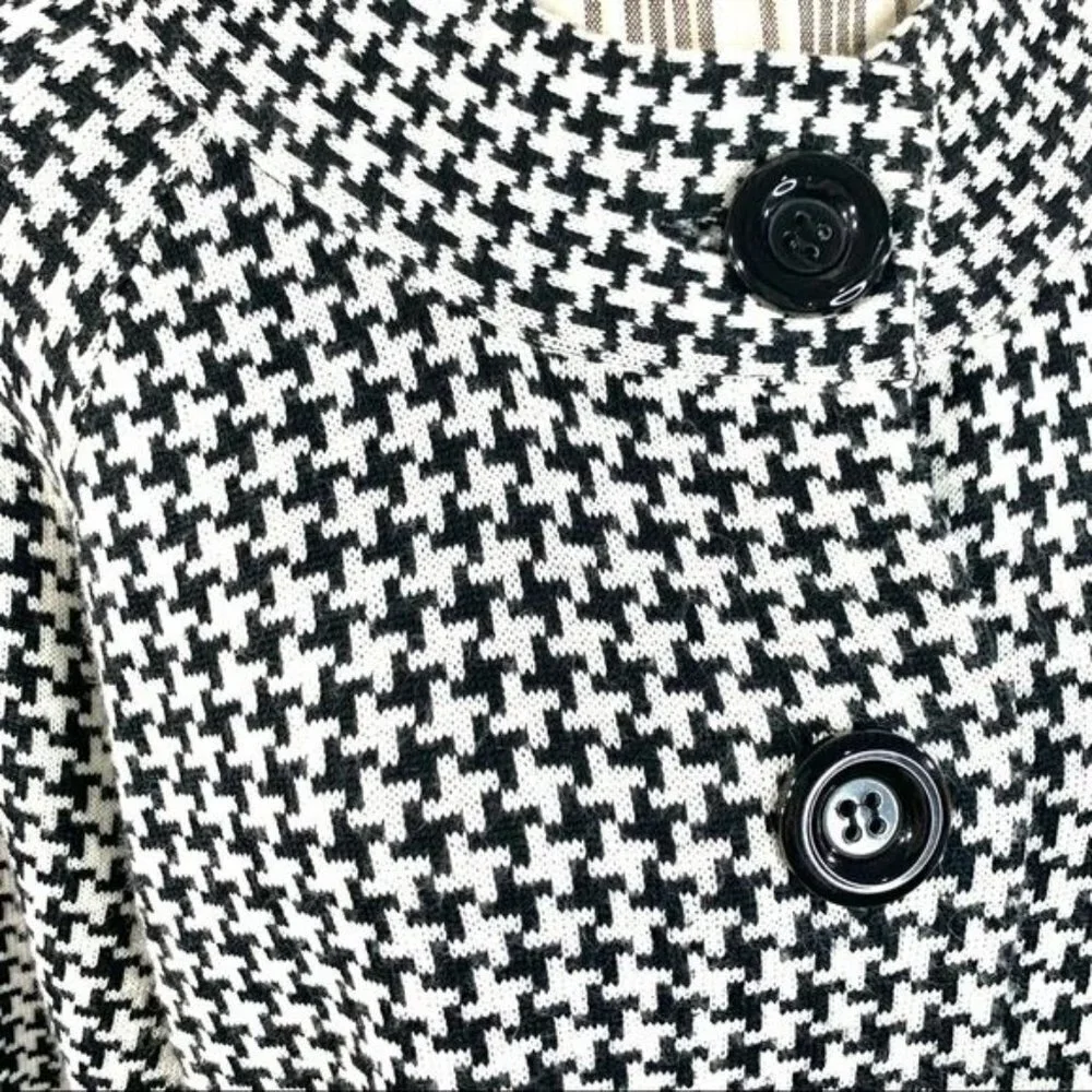 Chadwick’s Black & White Wool Blend Jacket - Picture 3 of 6